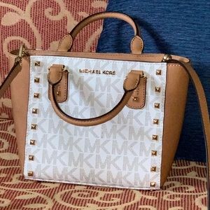 Michael Kors small logo satchel